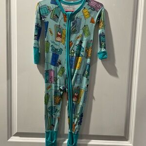 Little Sleepies Disney Monsters Inc Print Zippy